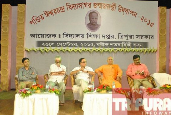 Minister Tapan Chakraborty urges student to take learning from the life of Vidyasagar